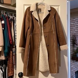 Soft, warm long coat